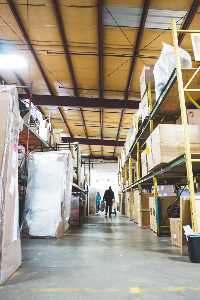 Warehouse interior